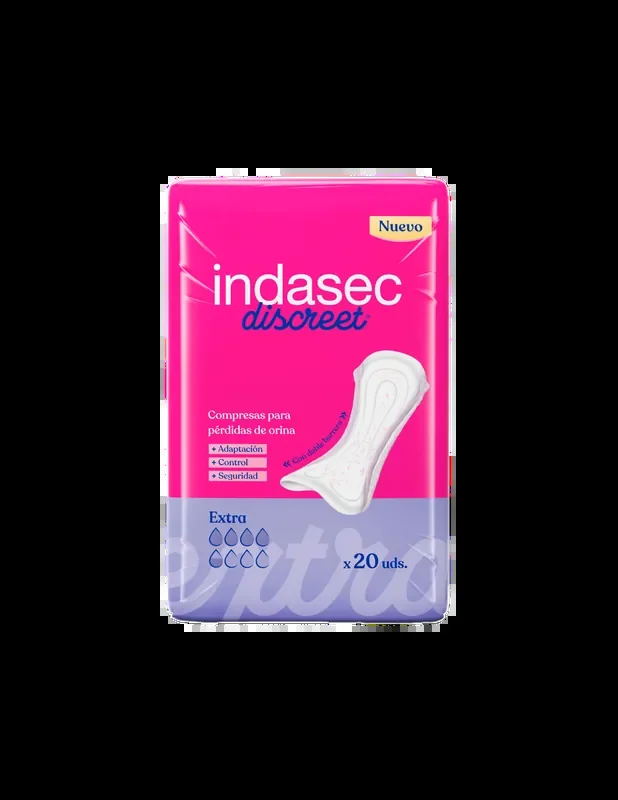 Indasec Discreet Extra 20 Unidades
