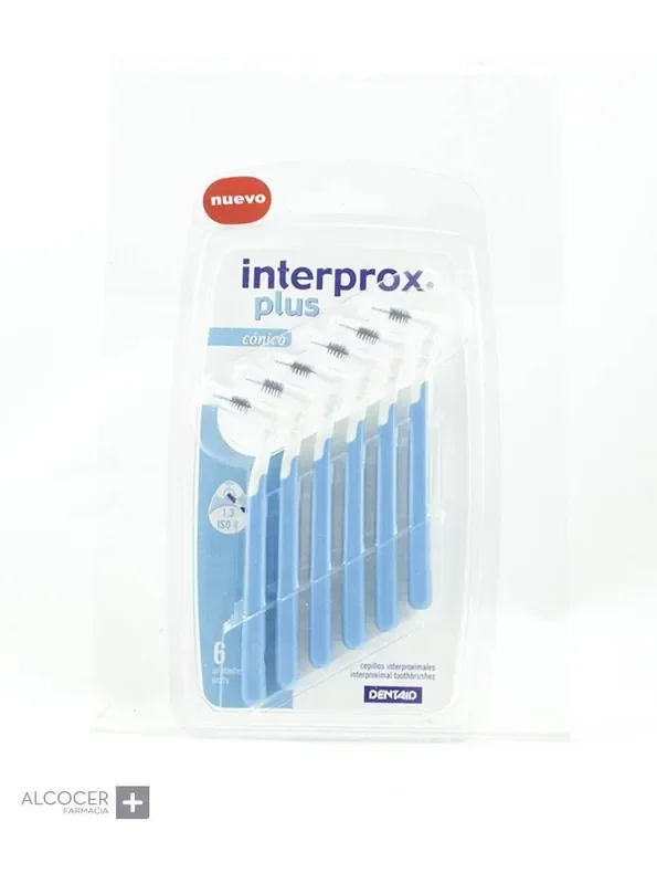 INTERPROX PLUS CONICO 6 CEPILLOS