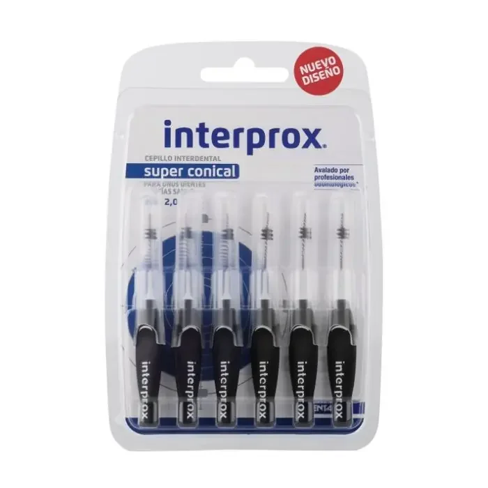 Interprox Super Conical 2,0 Cepillo Interdental 6Uds