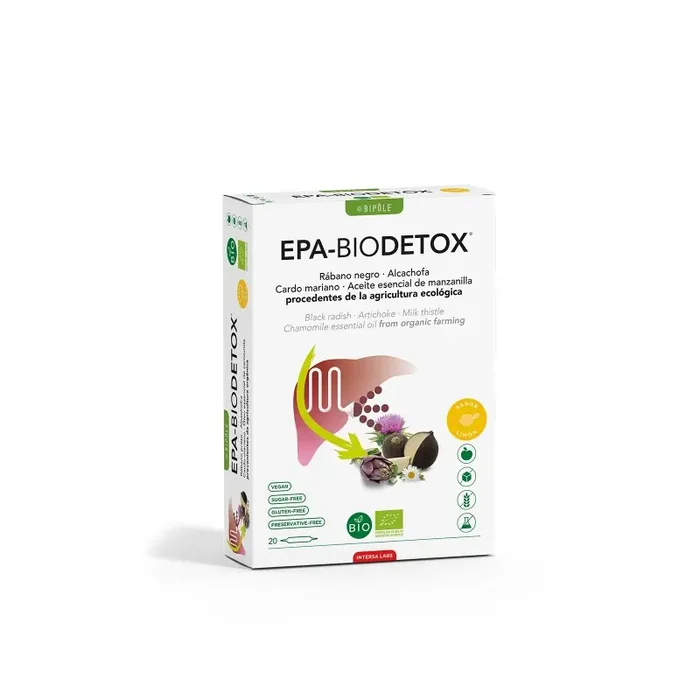 INTERSA EPA-BIODETOX 20 AMPOLLAS