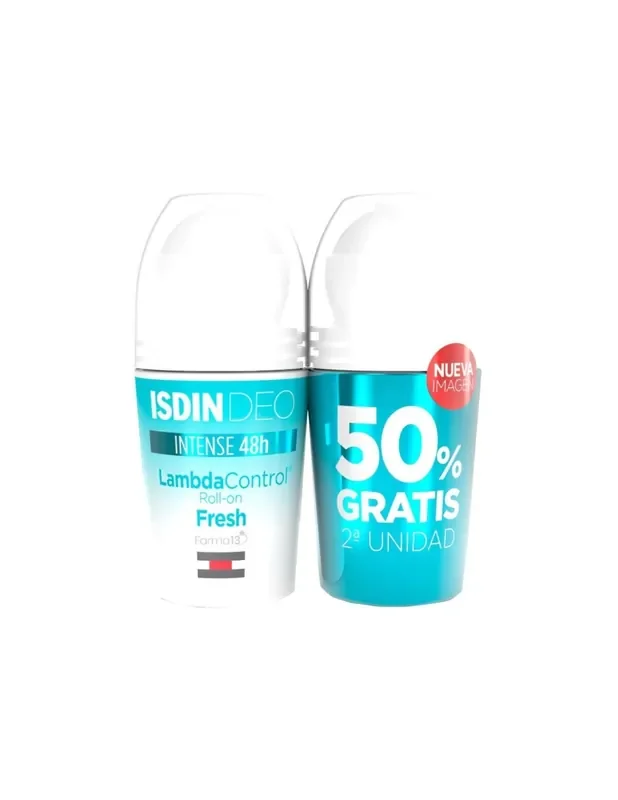Isdin Duo Lambda Control Fresh Roll-On 50% Descuento 2ªunidad