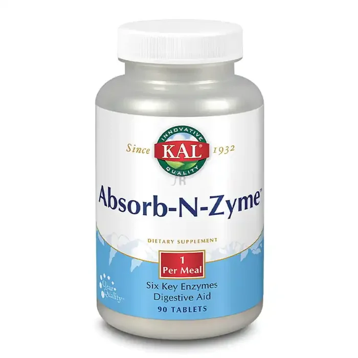Kal Absorb-N-Zyme 90 Tabletas