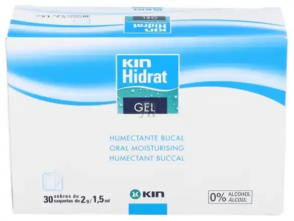 Kin Hidrat Gel Humectante Bucal 30 Sobres