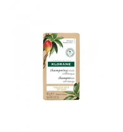 Klorane Champú sólido Mango 80g