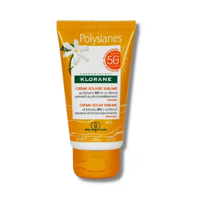 Klorane crema solar sublime spf50+ 50 ml
