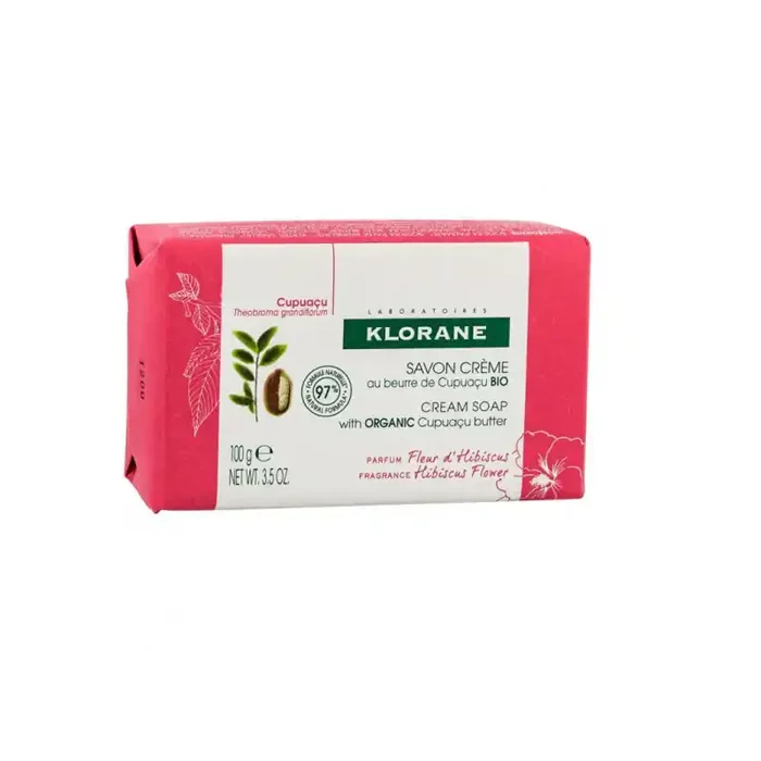 Klorane jabon flor de hibiscus 100 gr
