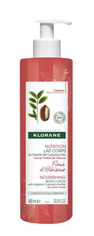 Klorane Leche Corporal Flor de Hibiscus, 400 ml