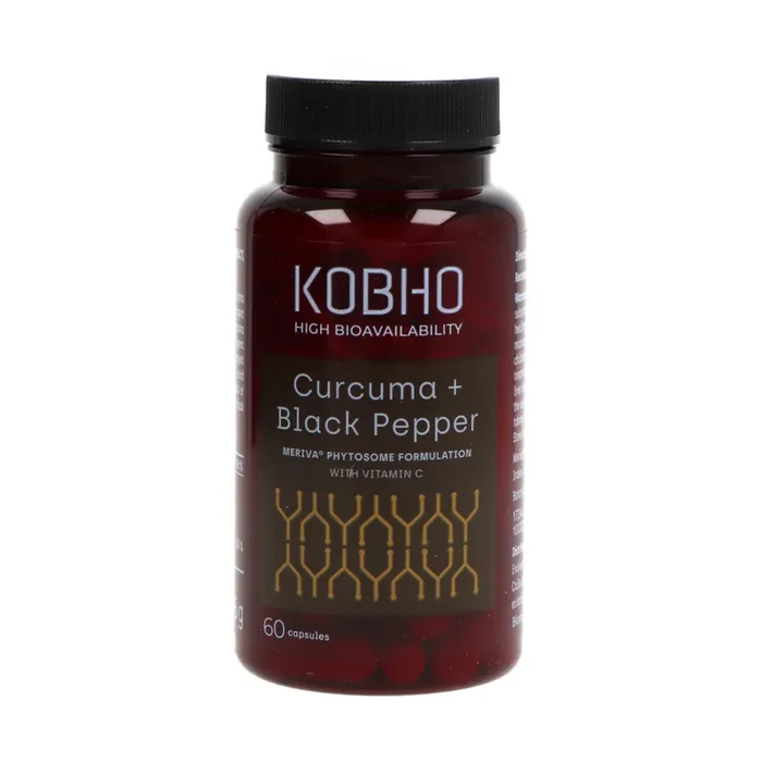 Kobho Cúrcuma + Pimienta Negra 60 Cápsulas
