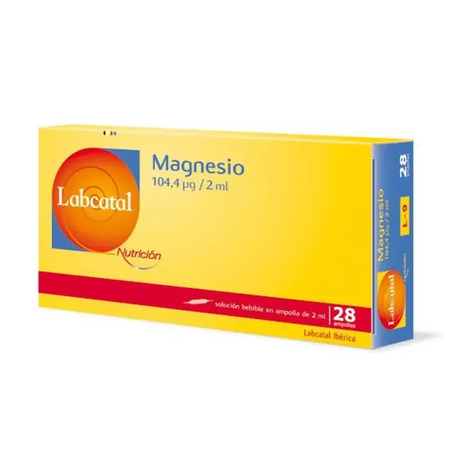 Labcatal 09 Magnesio Ampollas, 28 X 2 ml