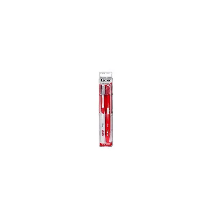 Lacer cepillo technic medio pack 2 uds ed. limitada