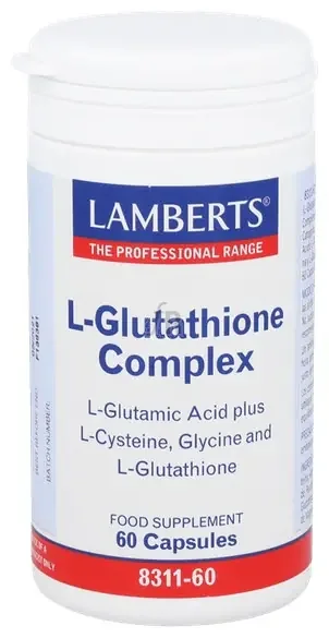Lamberts L-Glutationa Complex 60 Cápsulas
