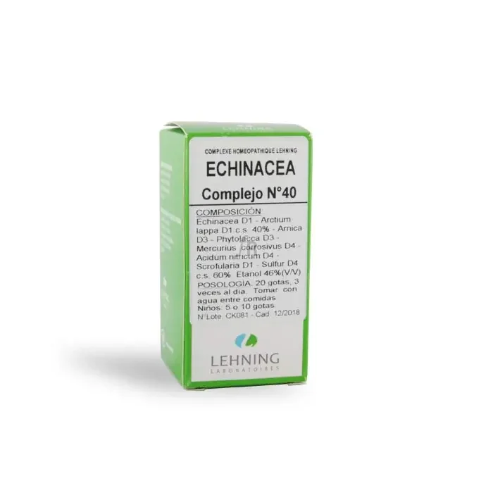 Lehning Echinacea Complejo N.40 Gotas 30Ml