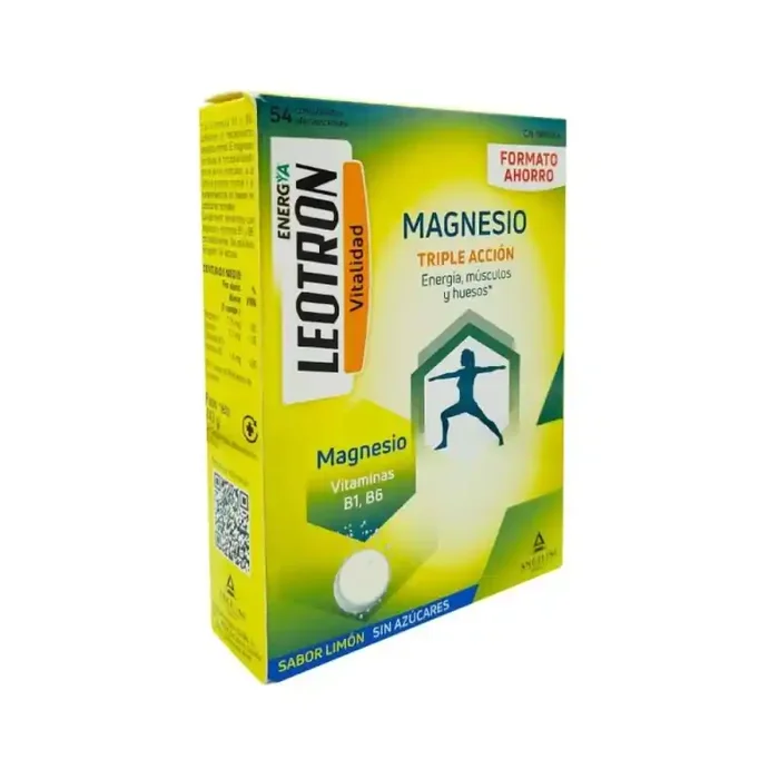 Leotron Magnesio 54 Comprimidos Efervescentes