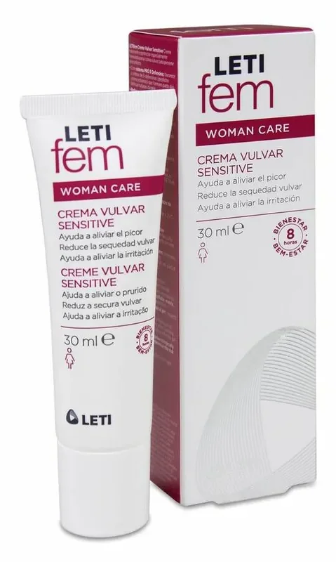 LETIfem Sensitive Crema Vulvar, 30 ml