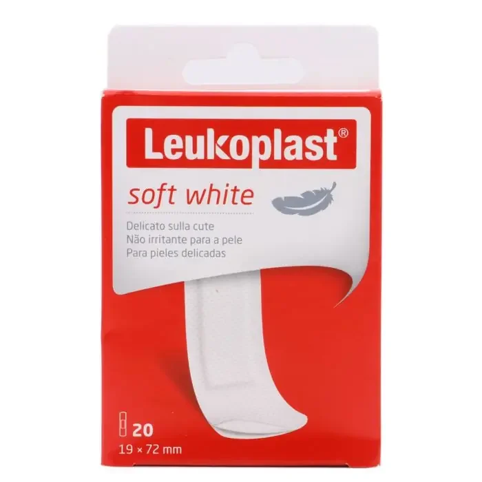Leukoplast Soft White 20 Tiras Adhesivas