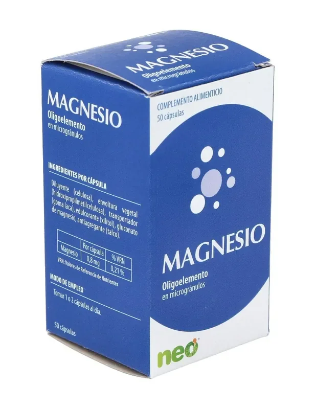 Magnesio Microgranulos Neo 50Cap.