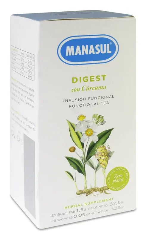 Manasul Digest con Cúrcuma