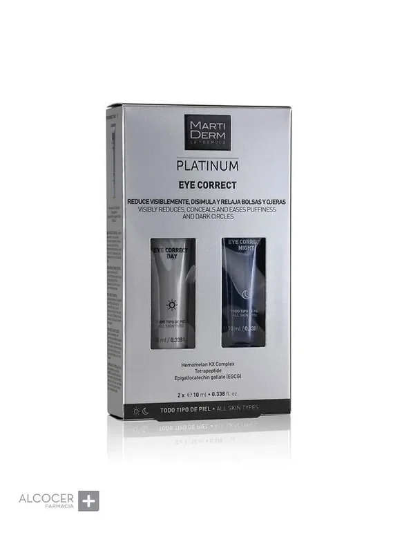 MARTIDERM PLATINUM EYE CORRECT KIT 2 X 10 ML (NP+)