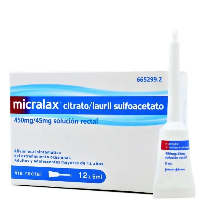 Micralax 12 Microenemas Solución Rectal