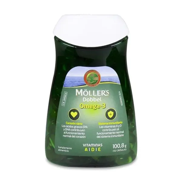 Moller´s Dobbel Omega 3 112 Capsulas