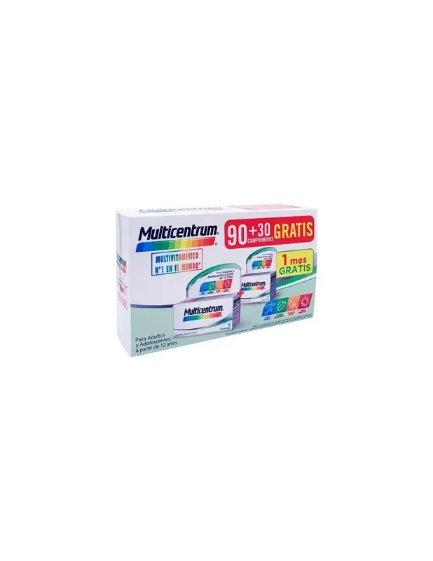 Multicentrum 90 Comprimidos + 30 Comprimidos Gratis