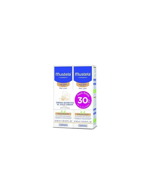Mustela Cold Cream Duplo 2X40ml