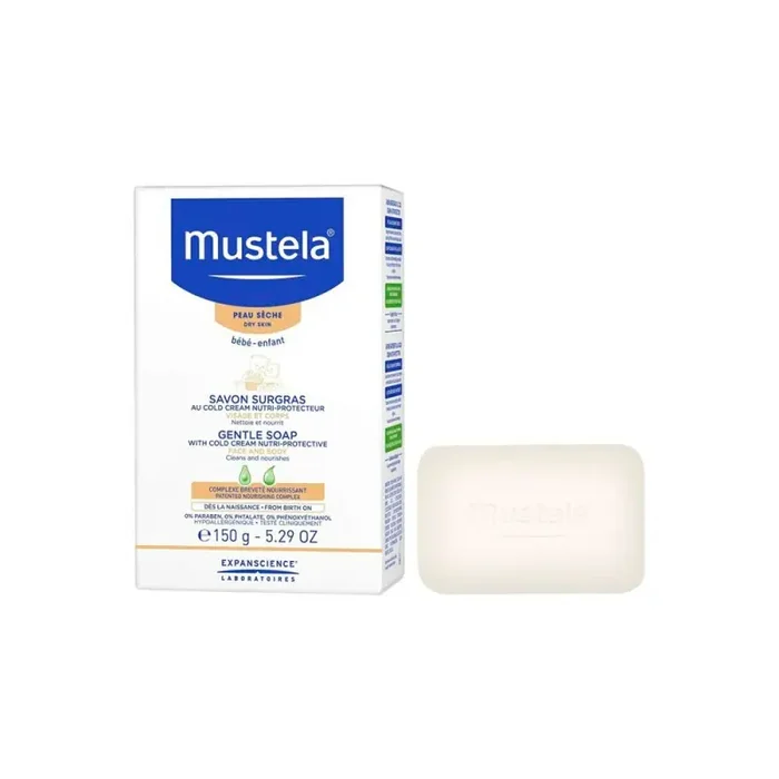 Mustela Jabón Sobregraso Pastilla 100 GR