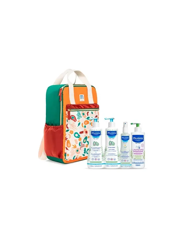 Mustela Mochila Family Adventures Terracota