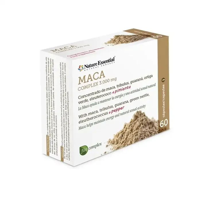 NATURE ESSENTIAL MACA COMPLEX 60 CAPSULAS