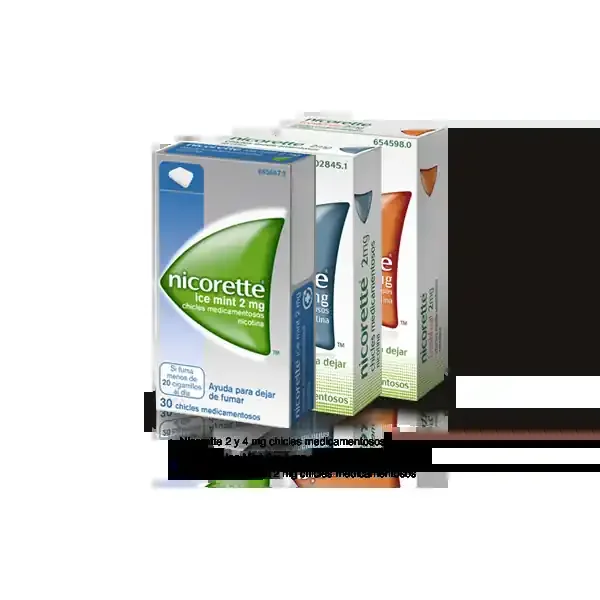 NICORETTE 2 MG 30 CHICLES