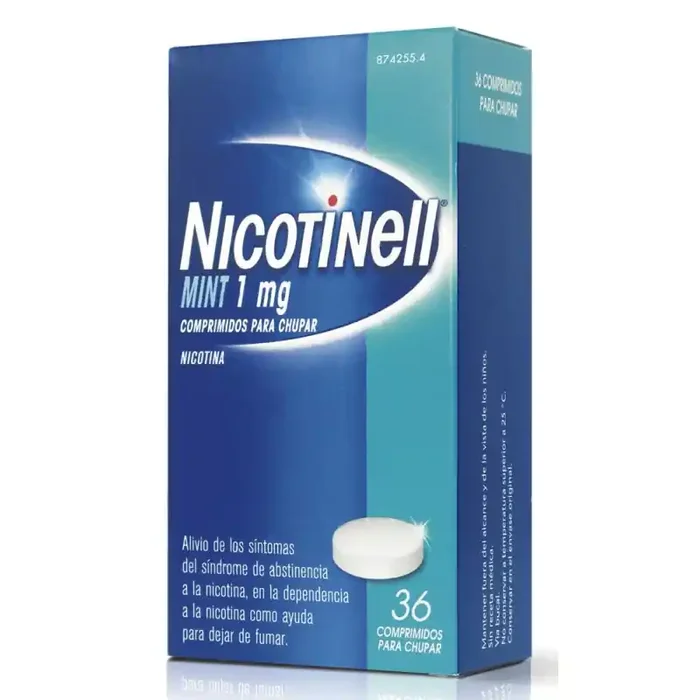 Nicotinell Mint 1 mg 36 Comprimidos