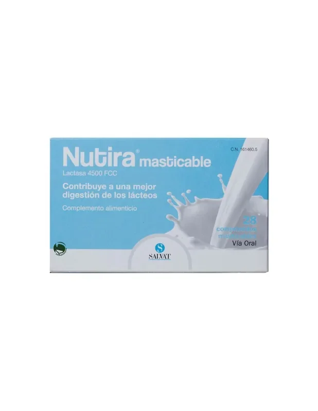 Nutira Lactasa 4500 Fcc 28 Comp Masticab