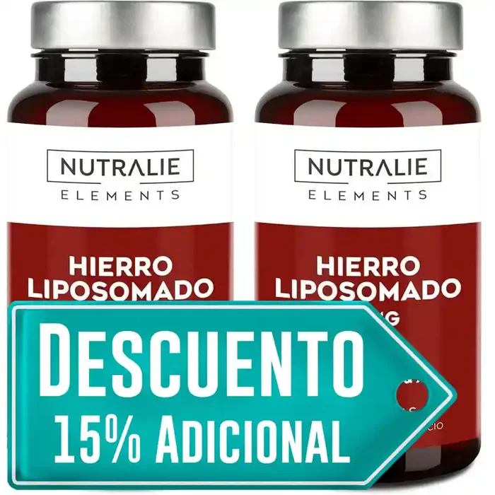 Nutralie Liposomial Iron 60 Cápsulas + 60 Cápsulas
