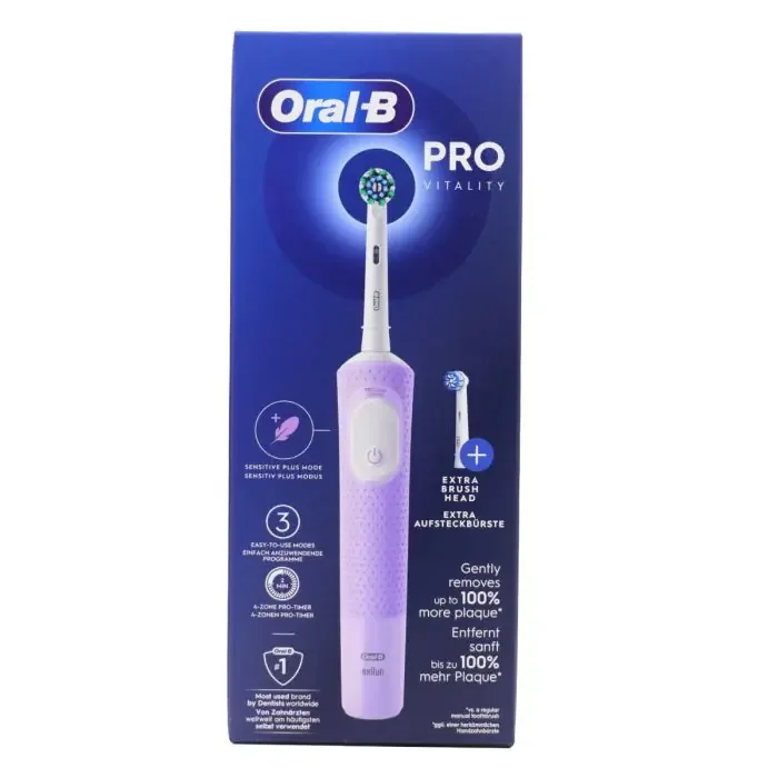 Oral B Cepillo Eléctrico Vitality Pro Sensitive Clean Lila