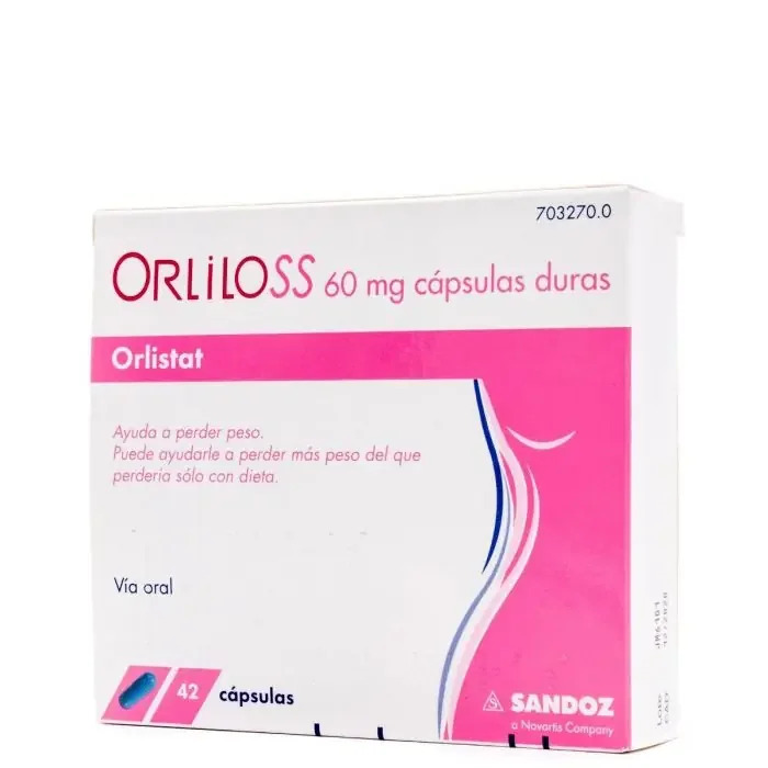 Orliloss 60mg 42 Cápsulas