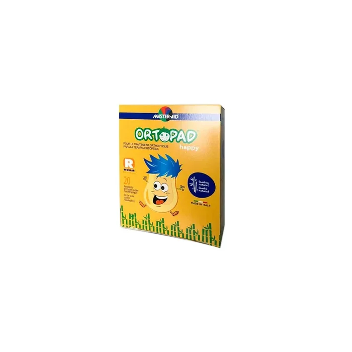 Ortopad Happy Parche Ocular Regular 20 Uds