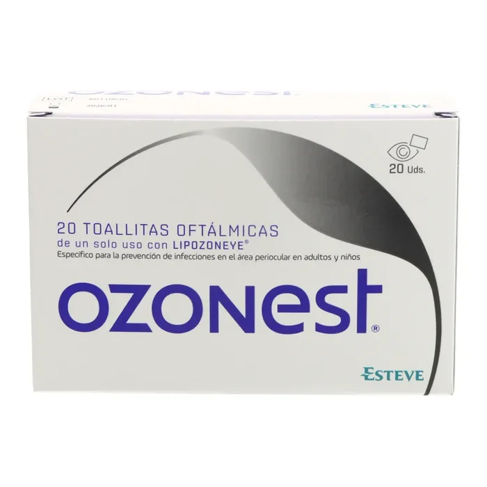 Ozonest 20 Toallitas Oftalmicas
