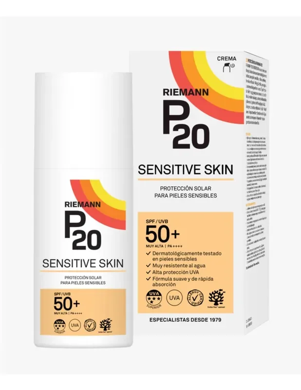 P20 Sensitive Crema Solar Spf 50 200 ml