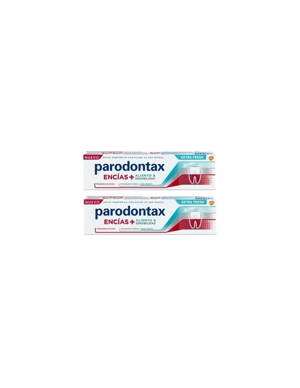Parodontax Duplo Encias Extra Fresh 2×75 ml