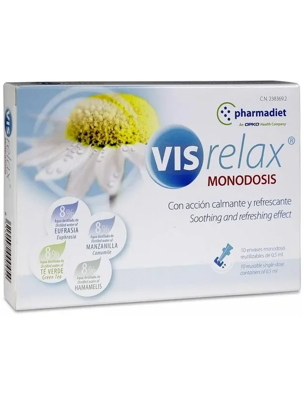 Pharmadiet Vis-Relax Monodosis 10 Unid