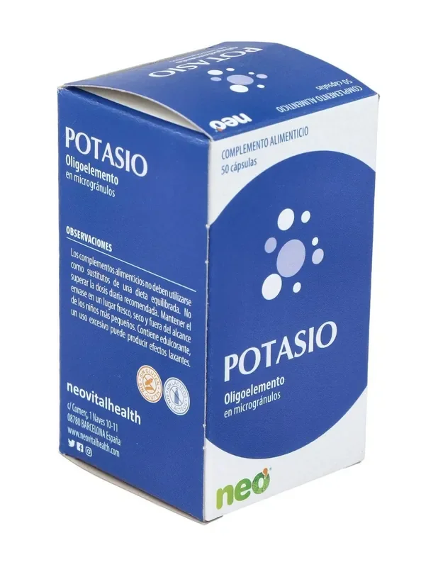 Potasio Microgranulos Neo 50Cap.