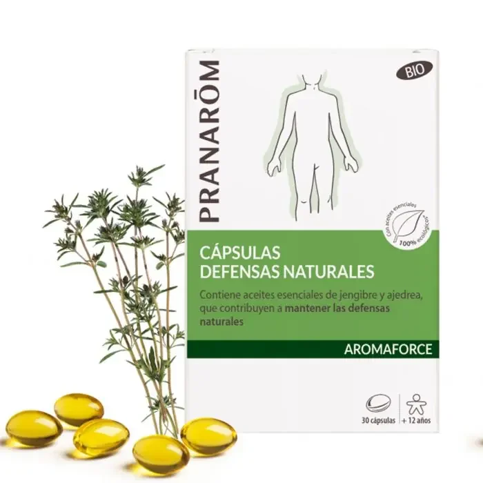Pranarom Cápsulas Defensas Naturales 30 Cápsulas Aromaforce