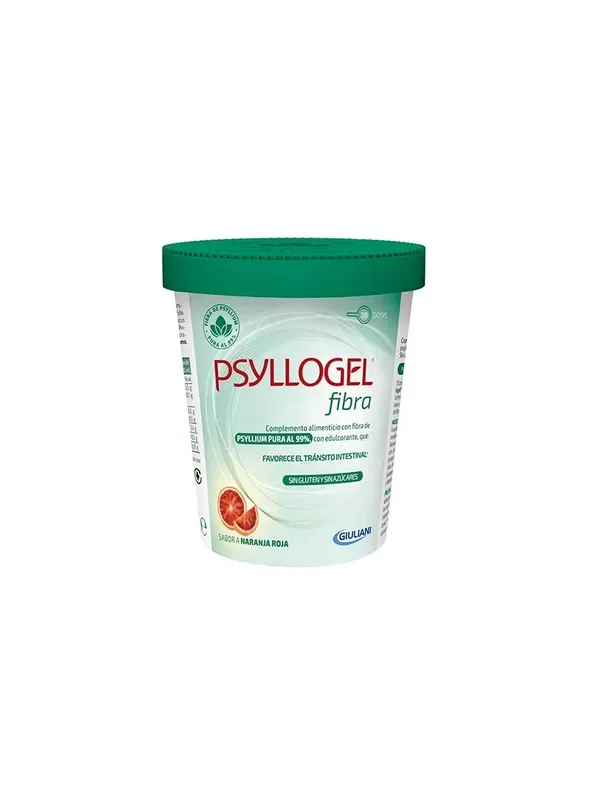 PSYLLOGEL FIBRA SABOR NARANJA ROJA 170 G