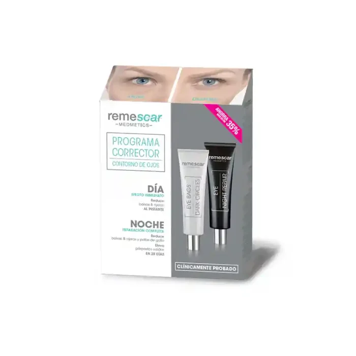 Remescar programa corrector contorno de ojos 2×8 ml