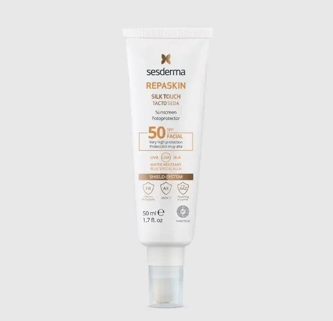 Repaskin Solar Tacto Seda Spf 50 50 Ml