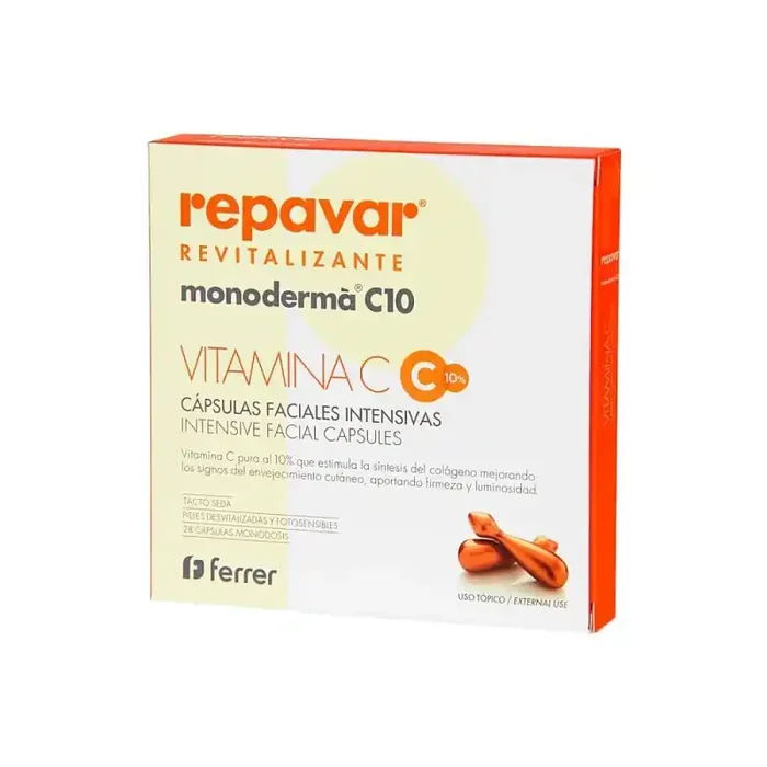 Repavar Monoderma C10 Revitalizant 28 Cápsulas