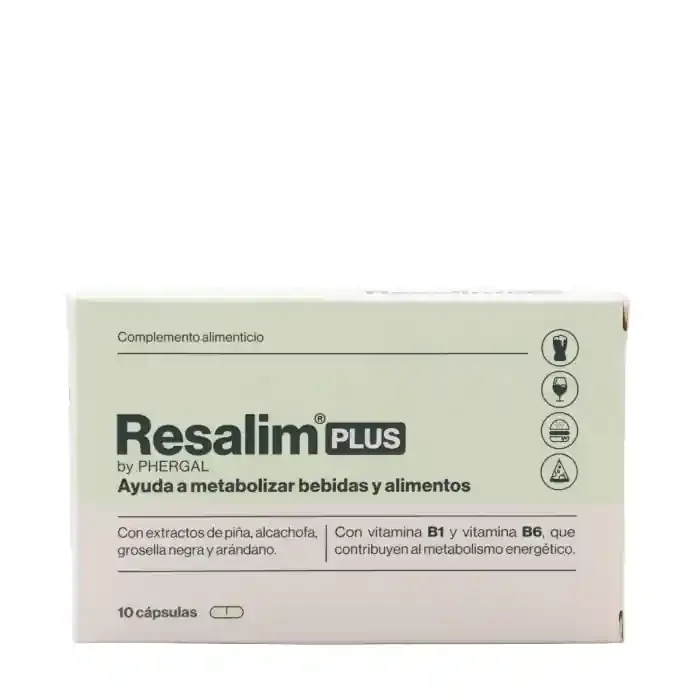Resalim Plus 10 Cápsulas Phergal