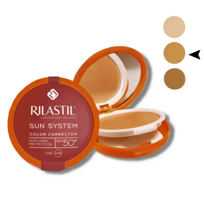 Rilastil sun system spf50+ compacto dore 10g