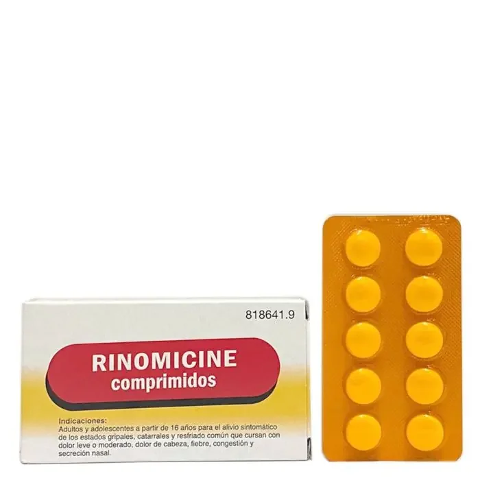 Rinomicine Activada 10 Comprimidos