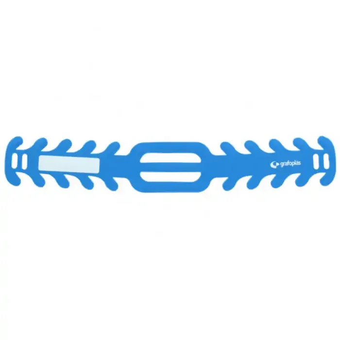 Salvaorejas plastico azul 1 ud